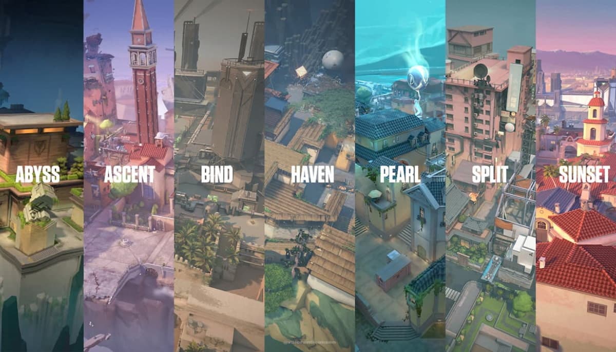 A tactical overlay showing map geometry, sightlines, and critical chokepoints on a competitive map